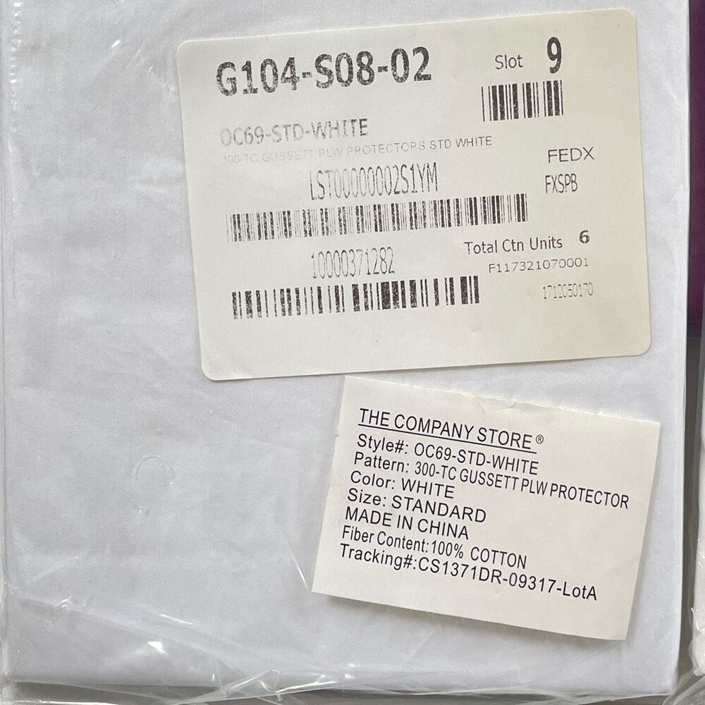 Lot of Sheets & Pillow Cases From The Company Store Cotton Twin XL Fitted & Flat - Picture 6 of 13